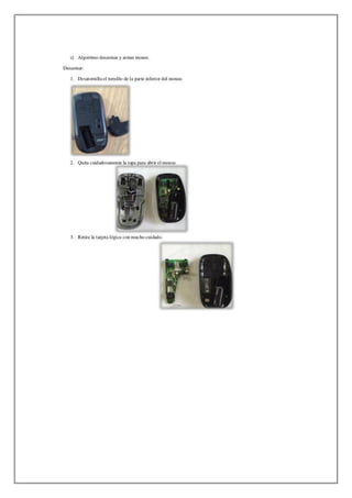 Conocimiento del mouse