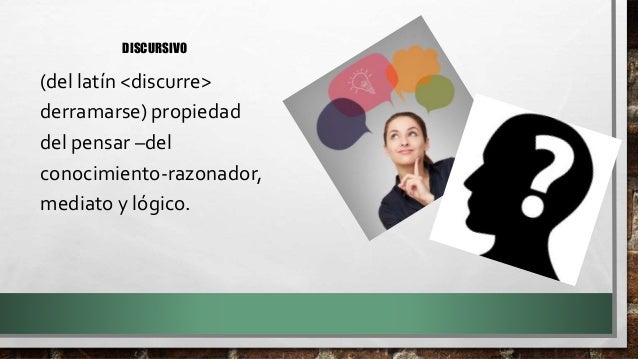 Conocimiento discursivo