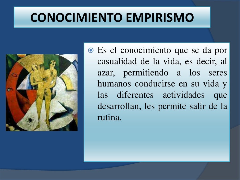 Que Es El Conocimiento Empirico Segun Autores www.tpsearchtool.com