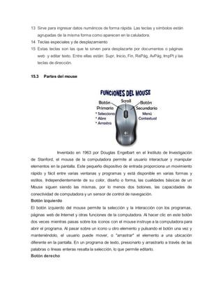 Conocimientos básicos de la computadora | DOCX