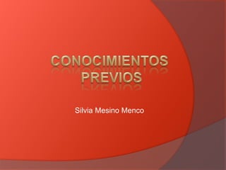 Silvia Mesino Menco
 