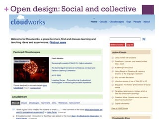 Open design: Social and collective 