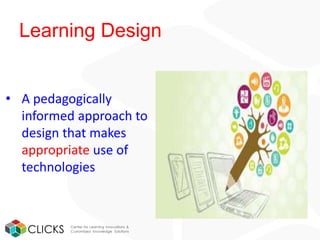 What is learning design? (1)
Guidance
https://www.flickr.com/photos/anonymouscollective/1899303123
 