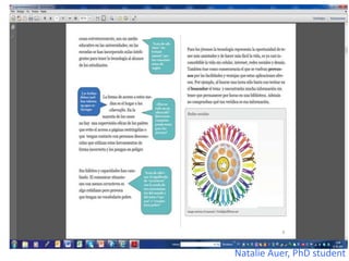 Natalie Auer, PhD student
 