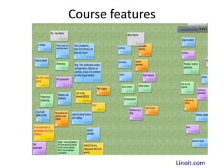 Course features




                  Linoit.com
 