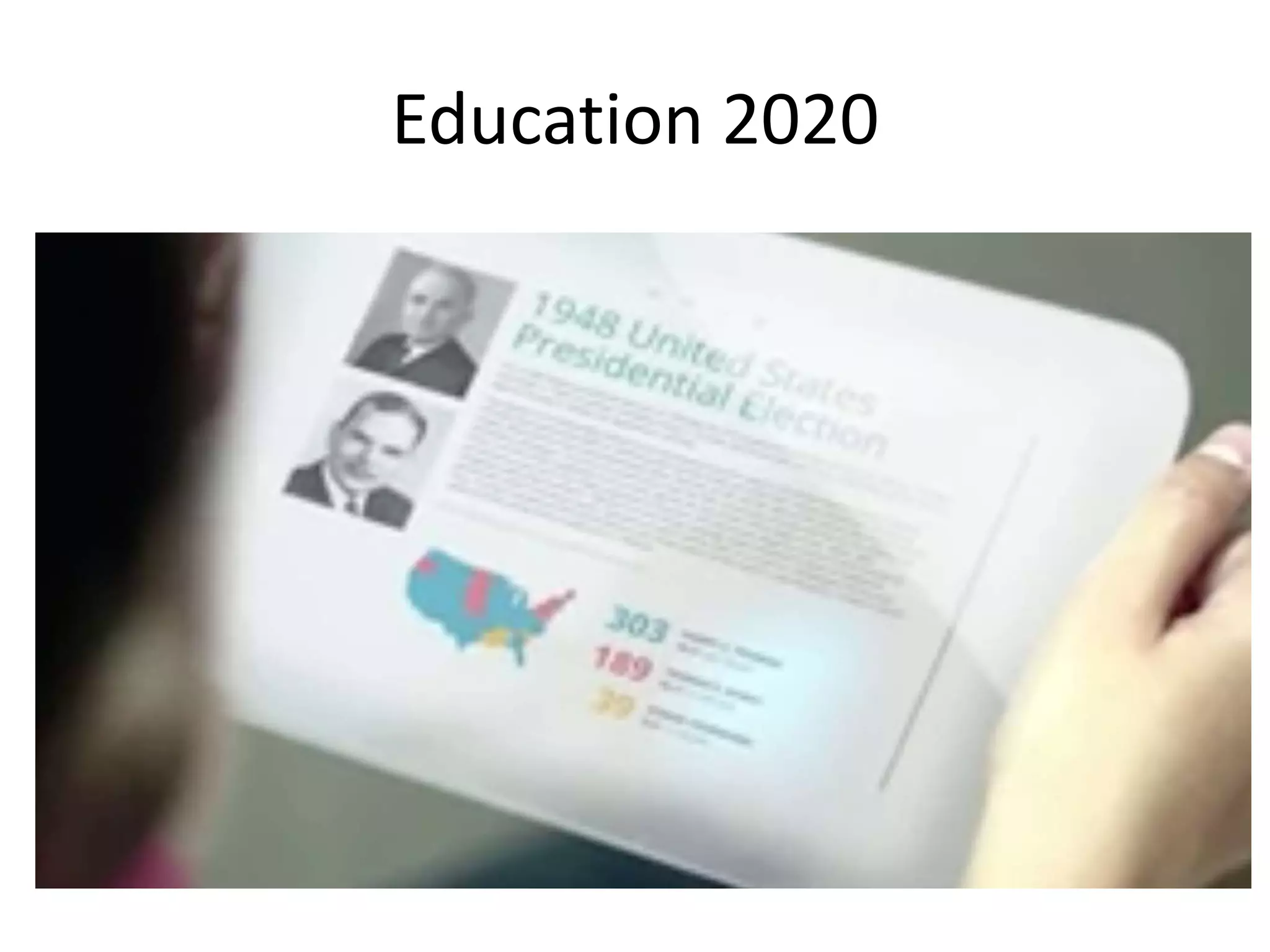 Education 2020
 