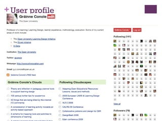 +User profile
 