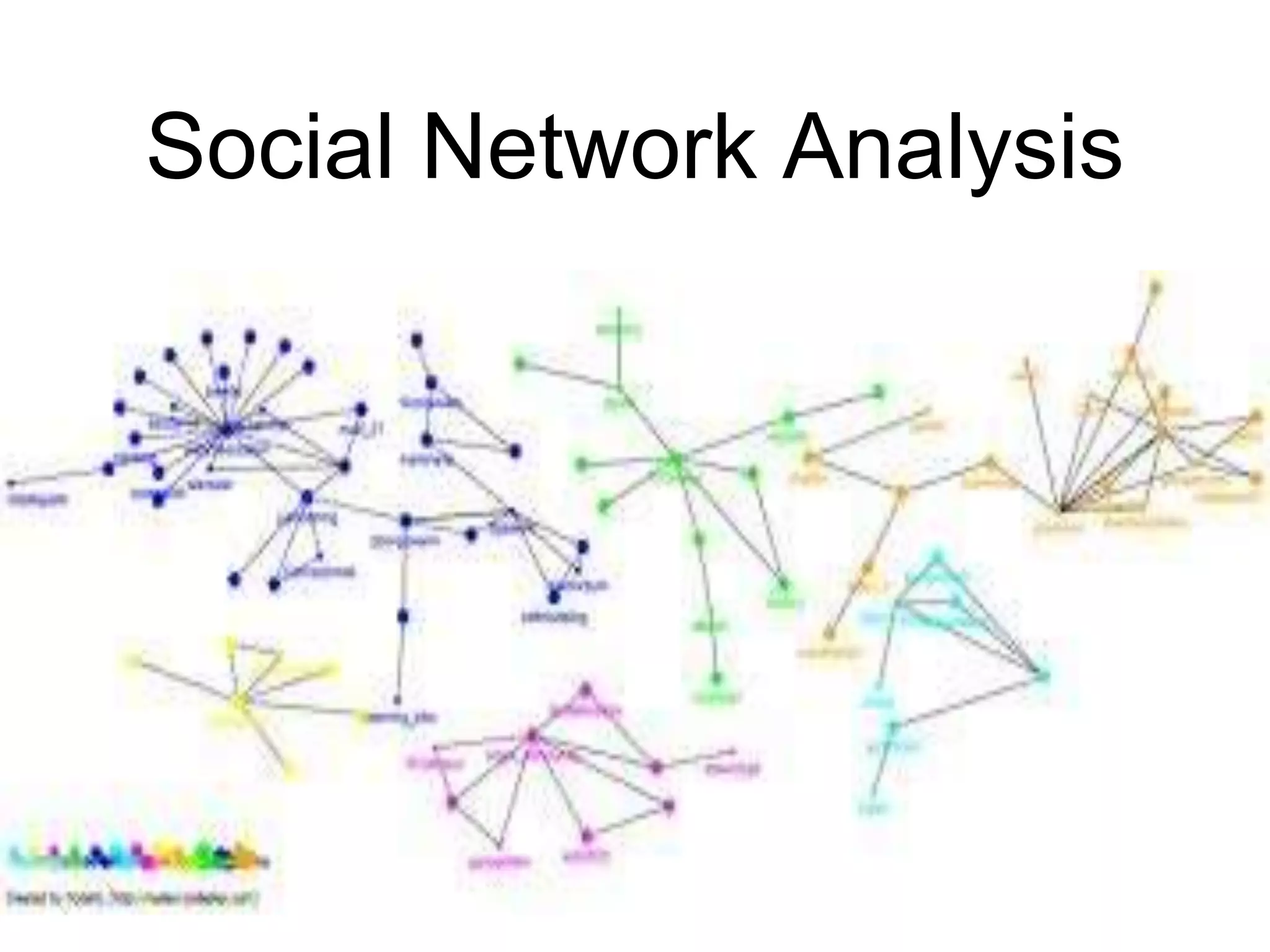 Social Network Analysis
 