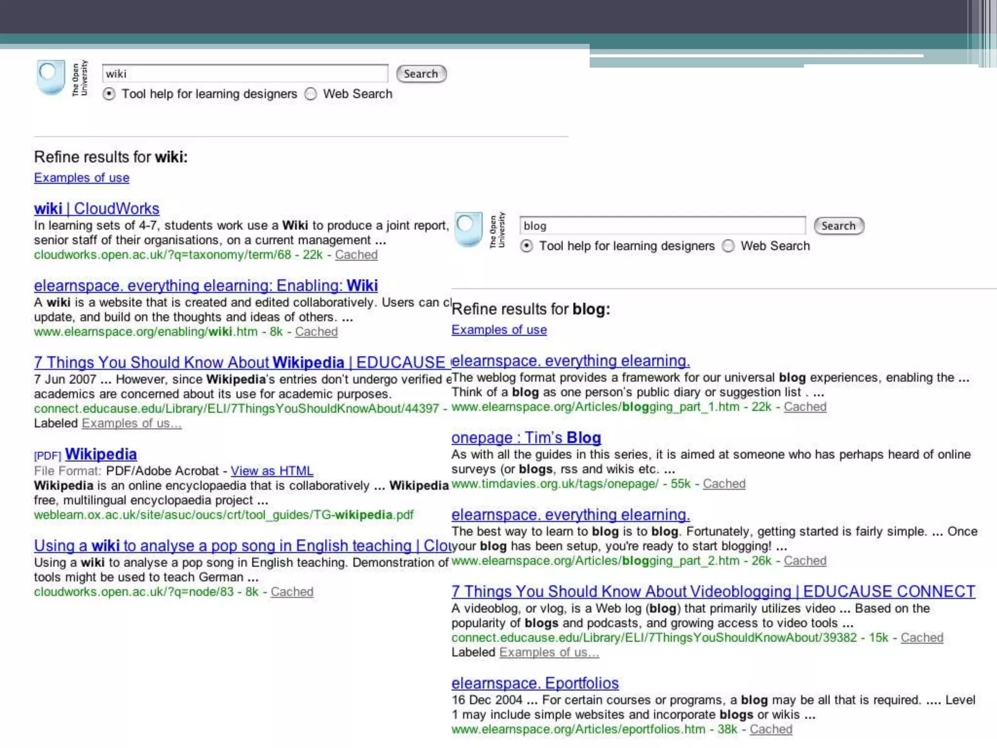 Conole CARDET Workshop 2