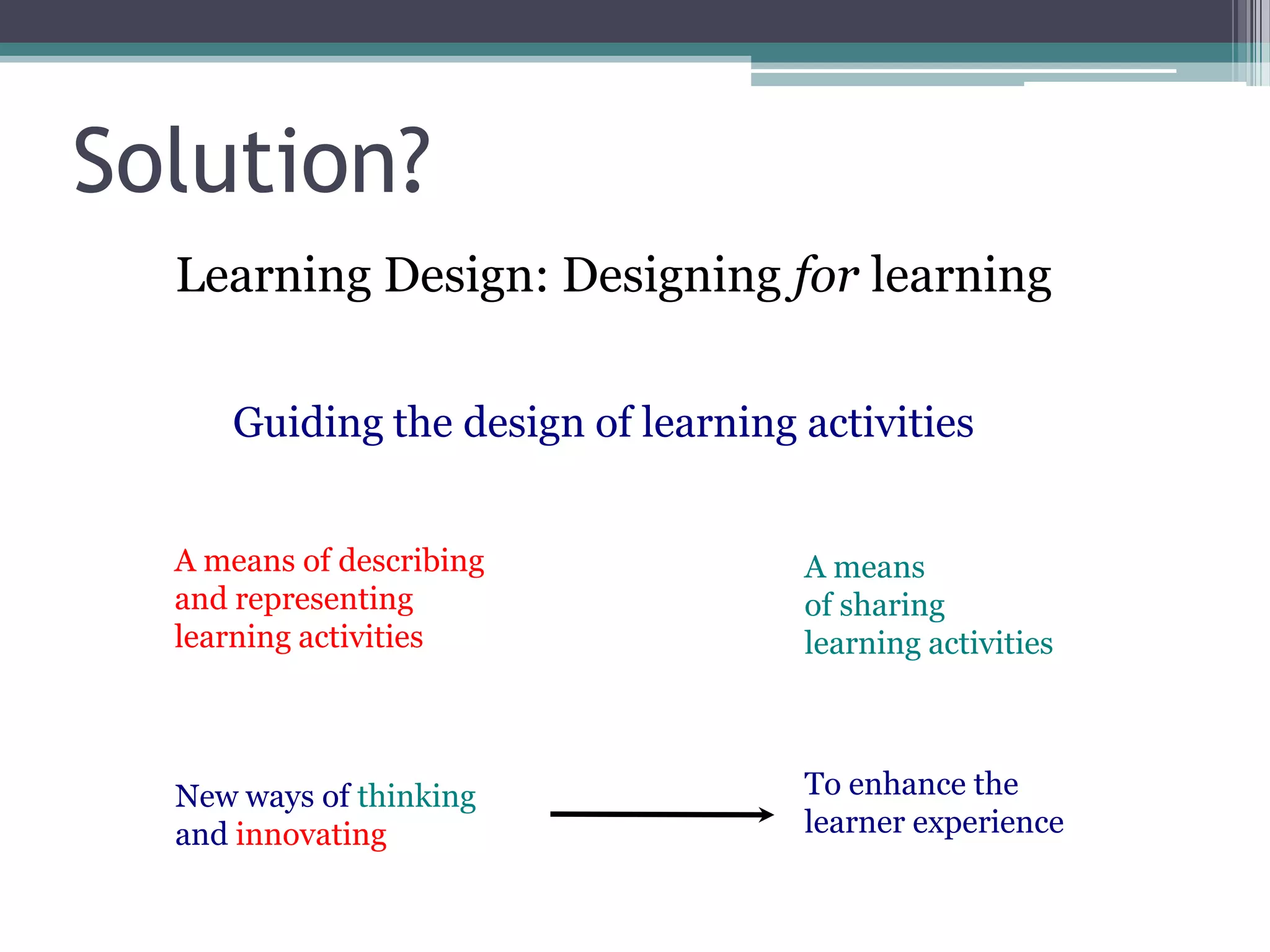 Conole CARDET Workshop 2