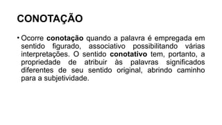 Denotação, Conotação e Figuras de Linguagem: Conceitos e Exemplos ...