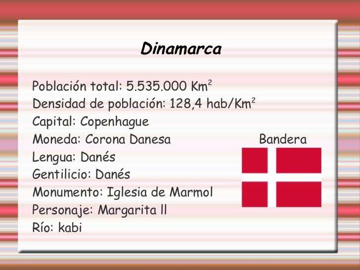 Cual Es El Gentilicio De Dinamarca