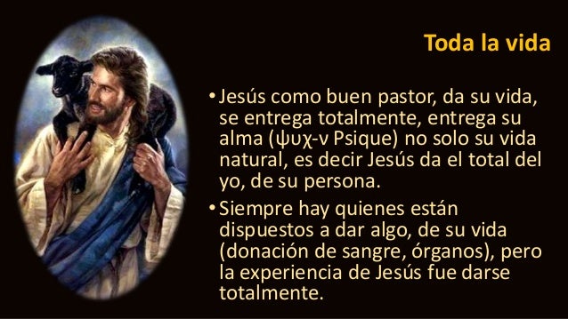 conozcamos a jesús el buen pastor