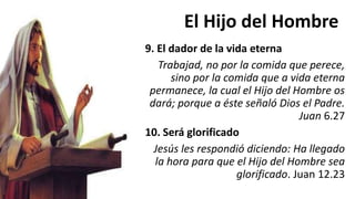 Conozcamos a jesús el hijo del hombre | PPTX