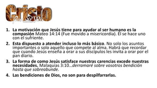 Conozcamos a jesús el pan de vida | PPTX