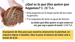 Conozcamos a jesús el pan de vida | PPTX