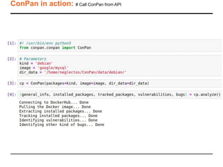 ConPan in action: # Call ConPan from API
 