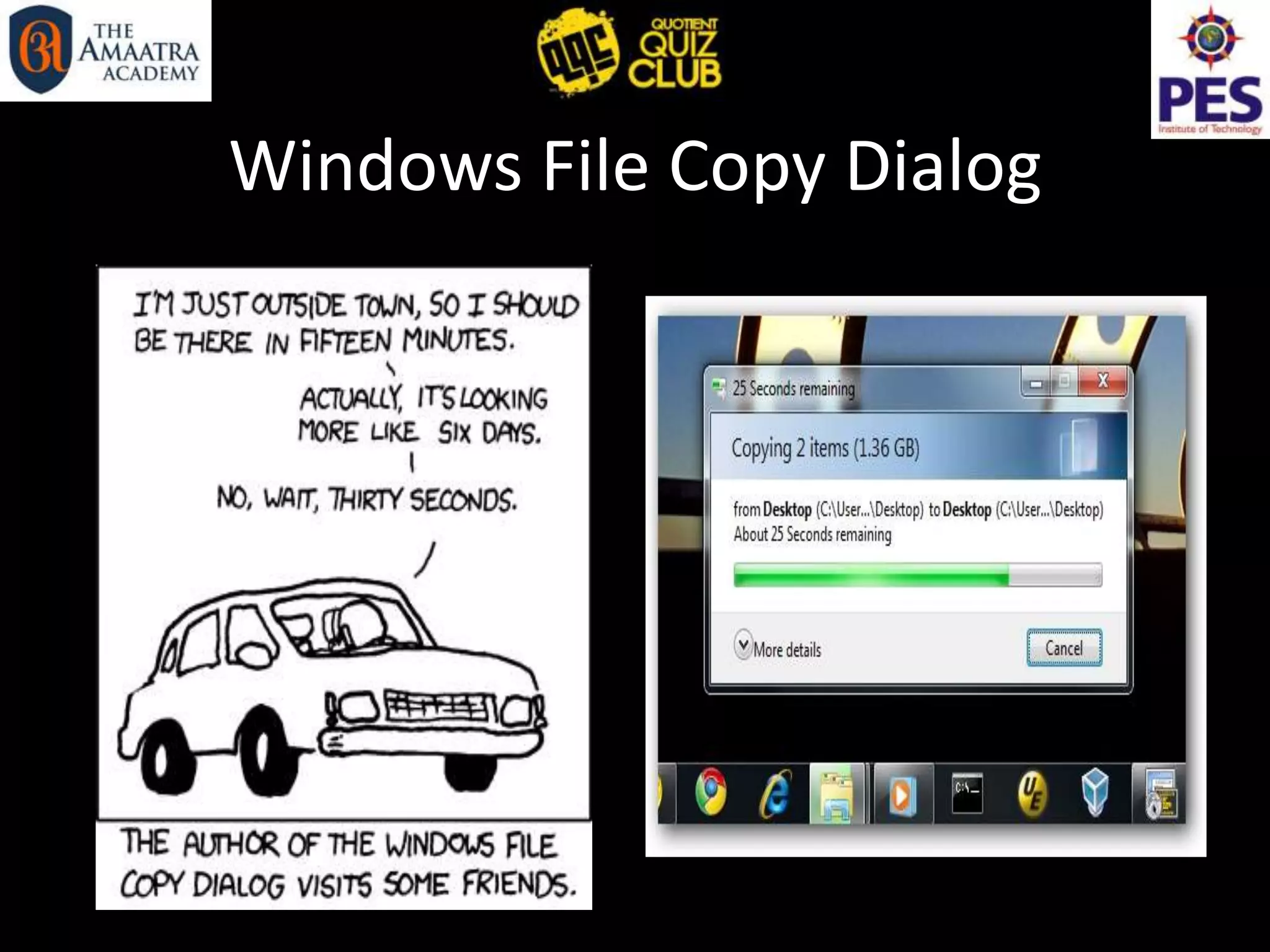 Windows File Copy Dialog
 
