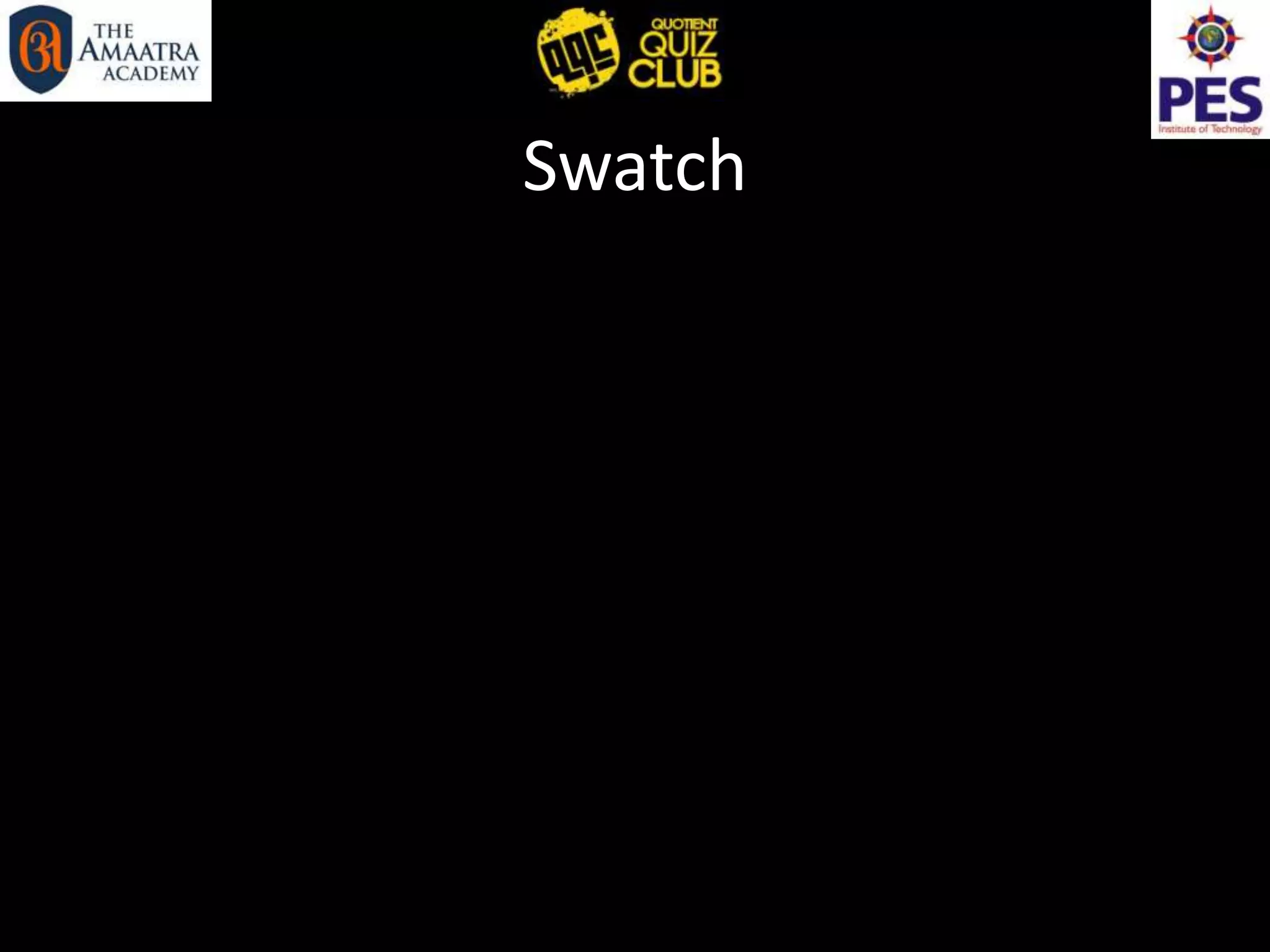 Swatch
 