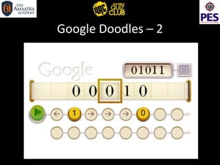Google Doodles – 2
 
