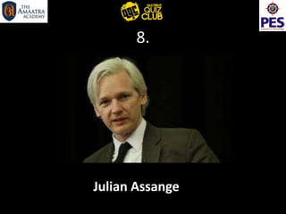 8.
Julian Assange
 