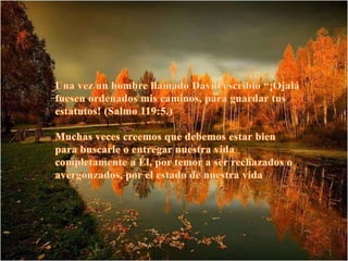 Con que limpiara el joven su camino