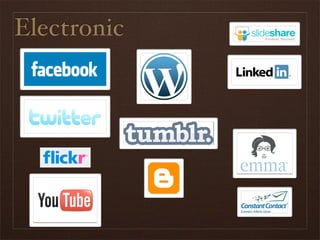 Electronic
 
