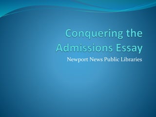 Newport News Public Libraries
 