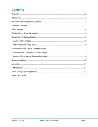 Contents
Research ...........................................................................................................