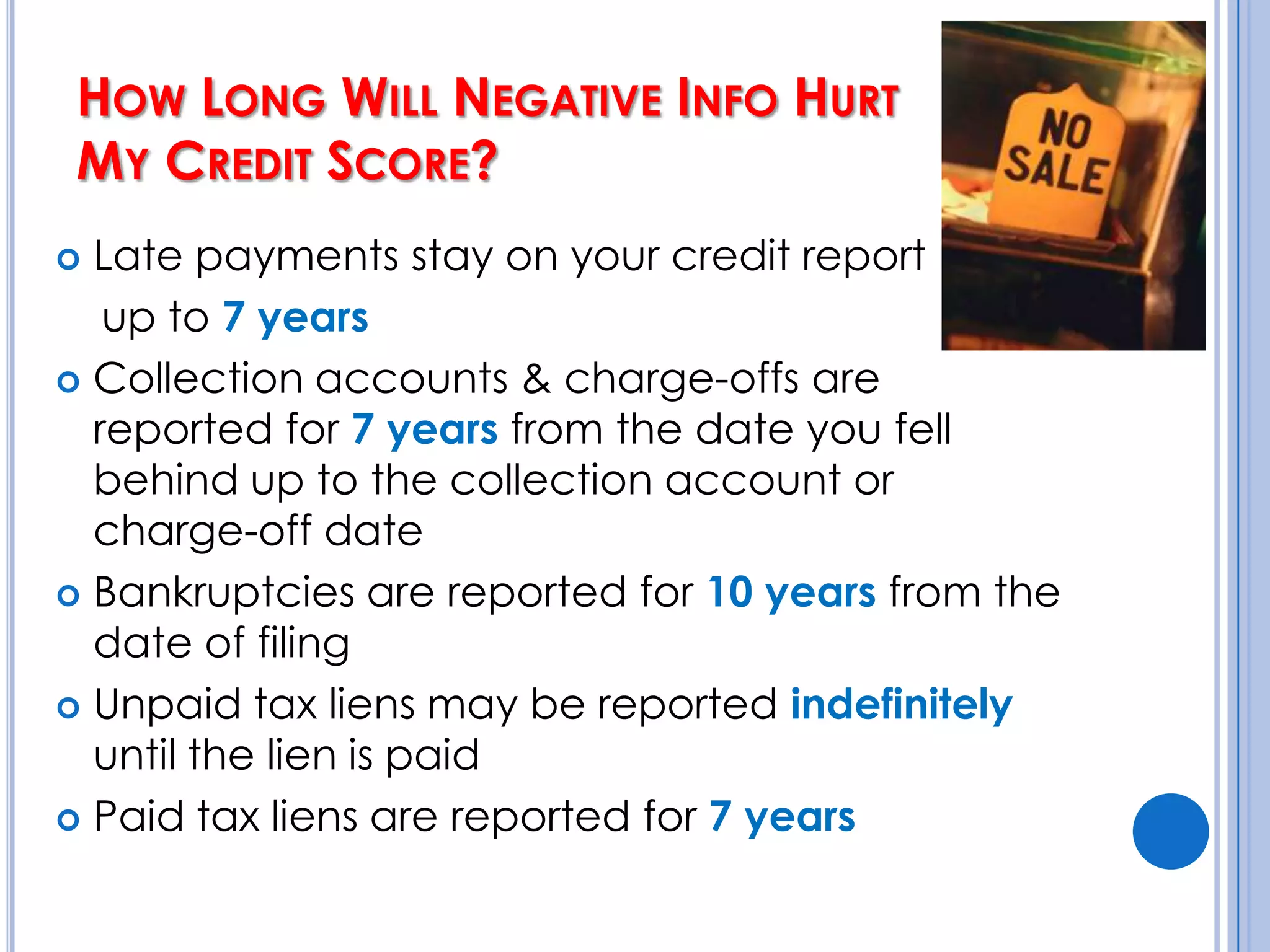 The amounts you owe (how much debt do you carry?)Together, these categories comprise 2/3 of your credit score. Want to improve your credit score?Focus on paying your bills on time and paying down your debt!