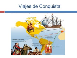  Francisco Pizarro
En 1529, Pizarro obtuvo
de la Corona española el
derecho a conquistar las
tierras ubicadas al sur
de E...