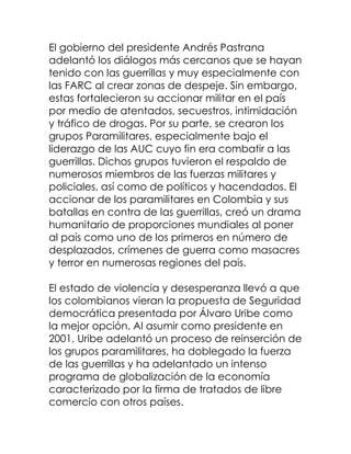 Conquista de colombia