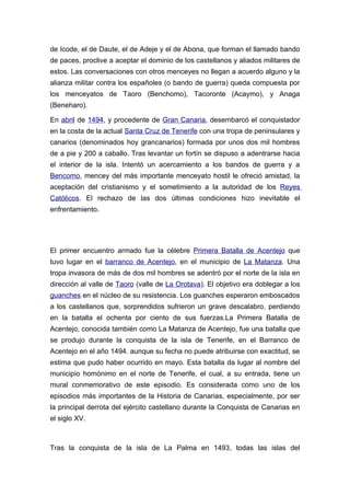 Conquista de tenerife PDF
