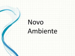 Novo
Ambiente
 