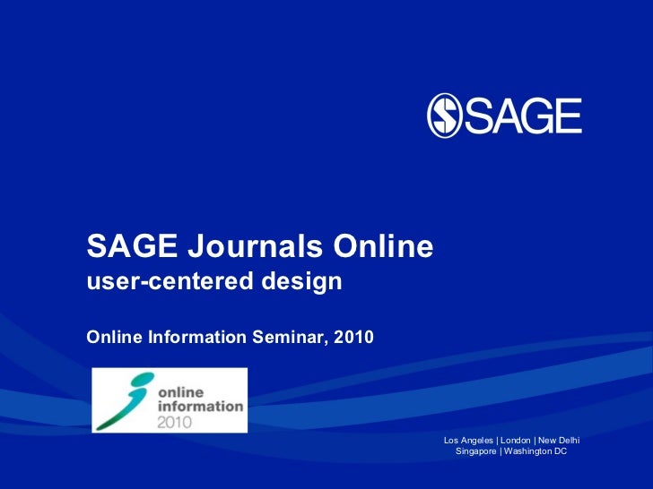 SAGE Journals Online