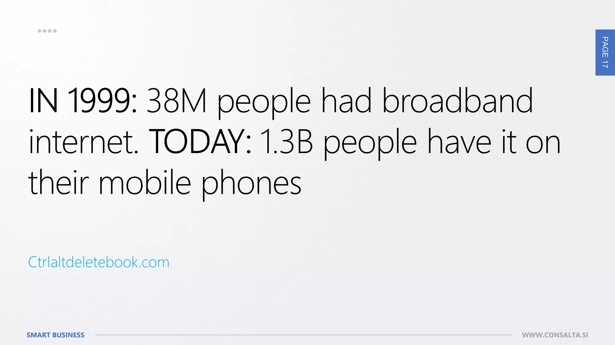 PAGE17
SMART BUSINESS WWW.CONSALTA.SI
 