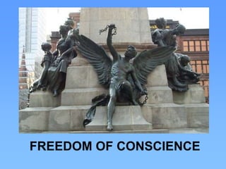 on being restored to the good graces of the authority figure.     MORAL-ETHICAL CONSCIENCElooks beneath the command of the authority to the inner moral good or evil of the actThe inner good or evil is judged in terms of the value of the human  person in community.