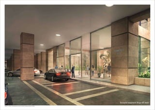 Exclusive basement Drop-off zone
Image is an artistic conceptualisation and does not purport to represent the exact product.
 