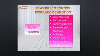 conscientization programme on Population Explosion pptx
