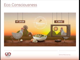 #WeFirst13
@SimonMainwaring
Eco Consciousness
 