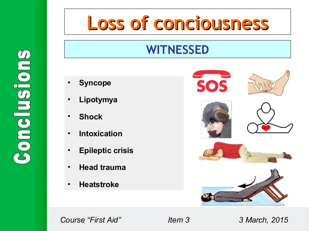 Loss of Consciousness