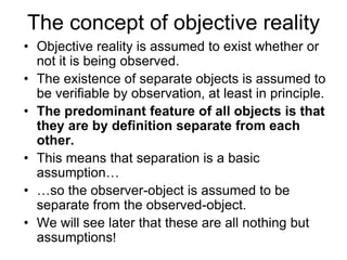 Consciousness on slides | PPTX