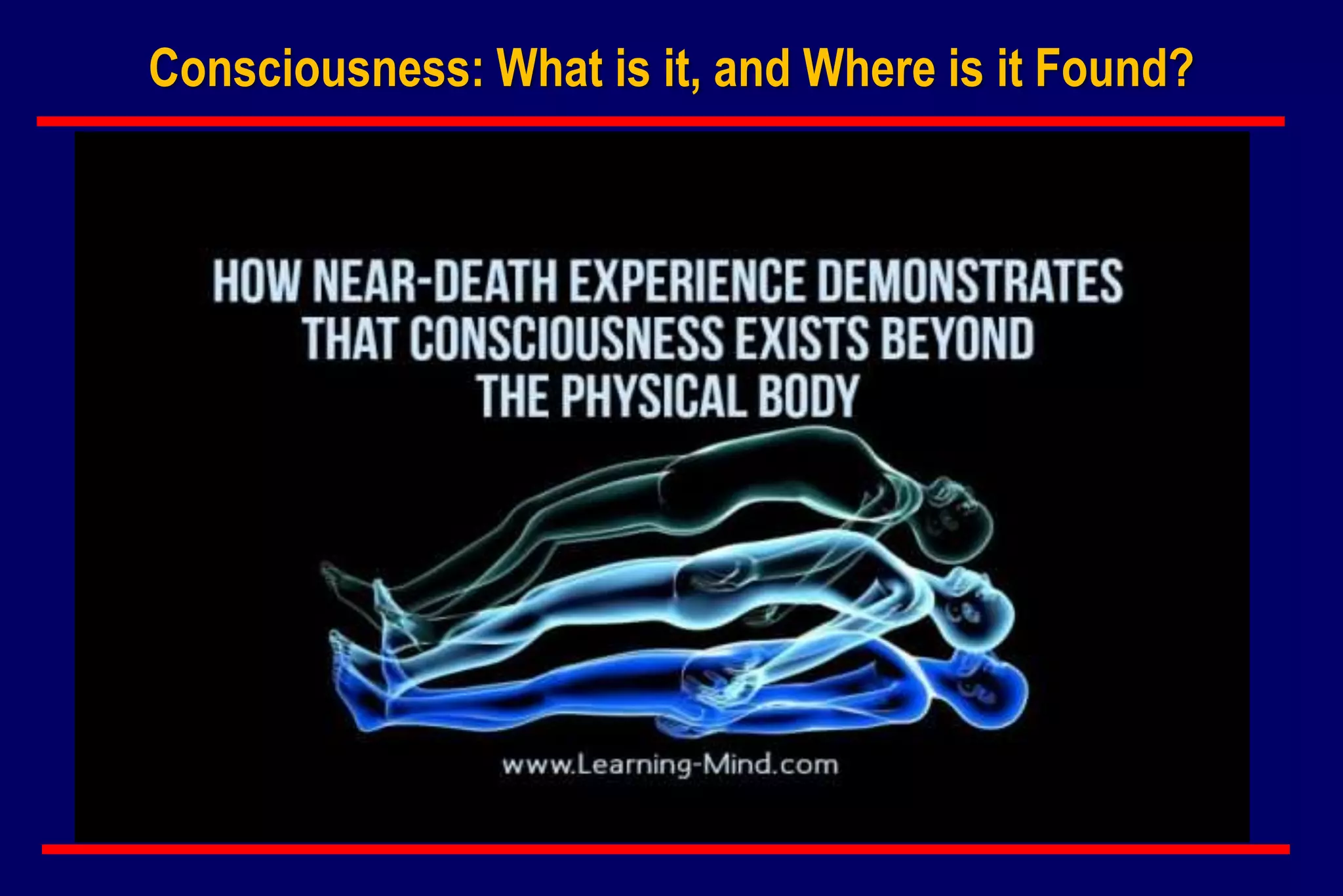 Consciousness: What is it, and Where is it Found?
 