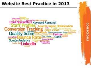 Website Best Practice in 2013
 