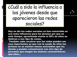Consecuencia del mal uso de las redes sociales | PPTX