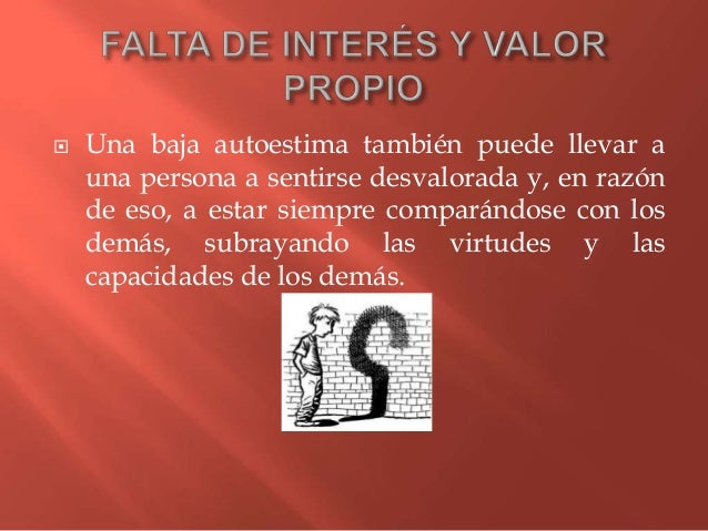 Consecuencias de la autoestima