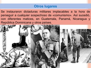 Consecuencias de la Guerra Fría en América Latina | PPTX