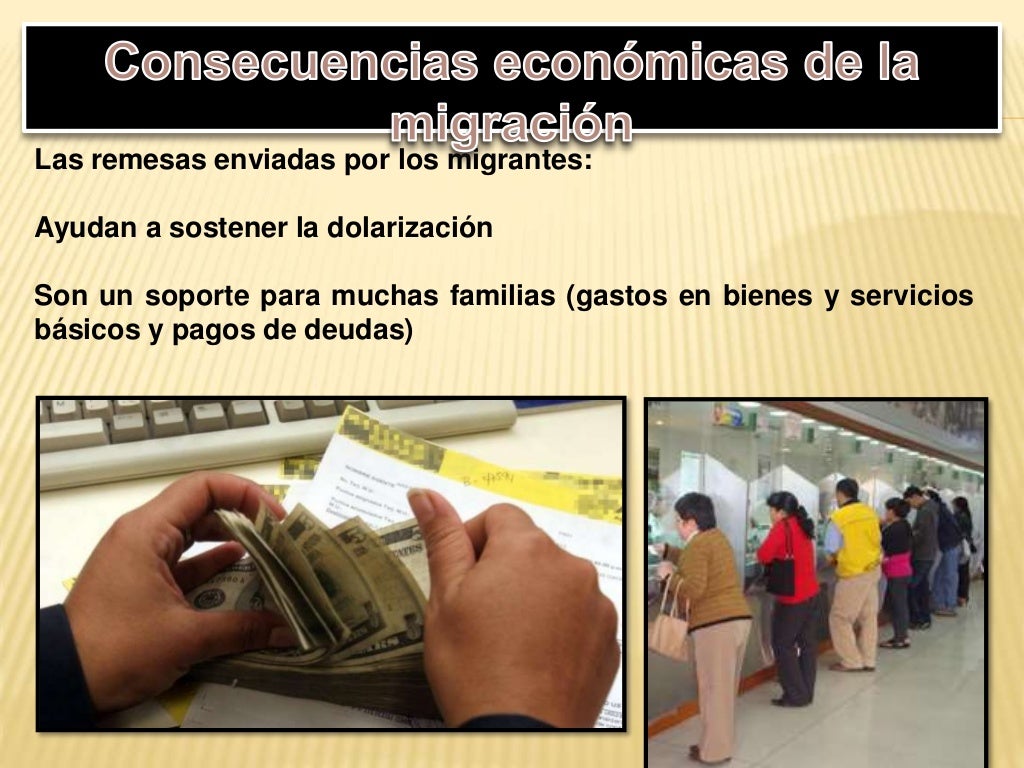 Consecuencias de la migración