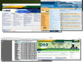 Maria Luiza (UFRJ) e Giancarlo (UFES)
 