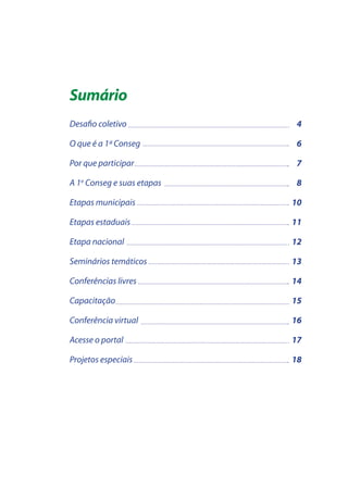 Conseg Saiba Como Participar
